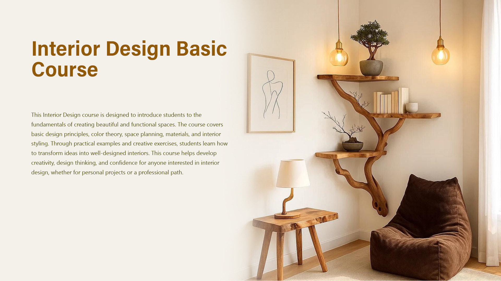 Interior Design Basic Course