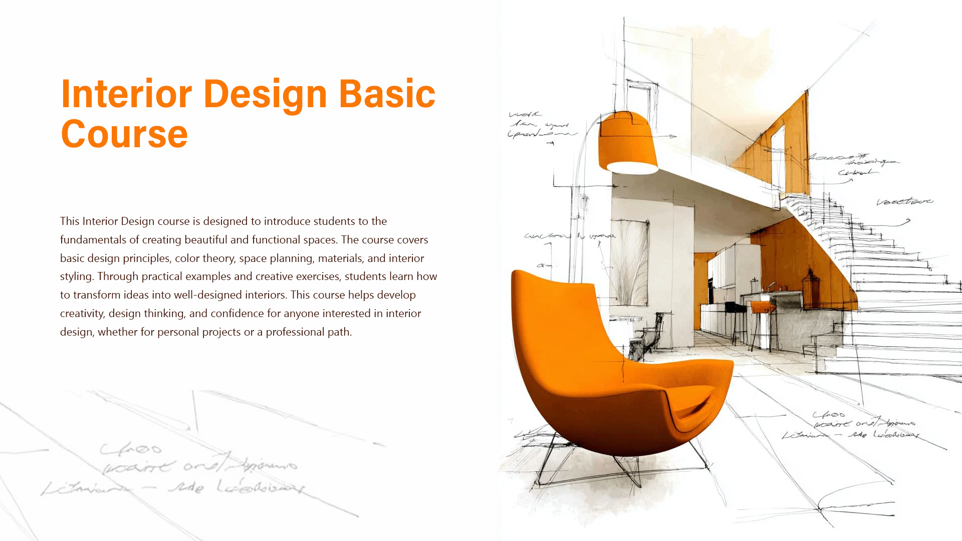 Interior Design Basic Course