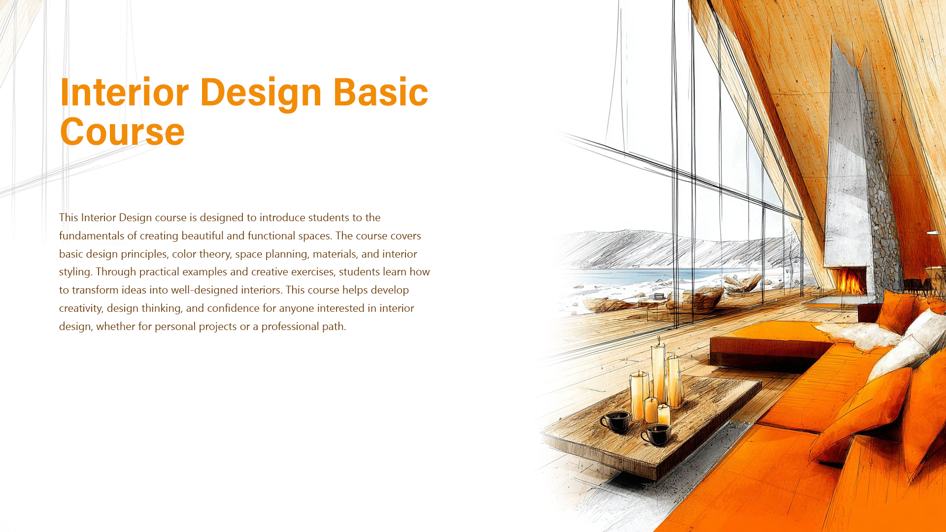 Interior Design Basic Course