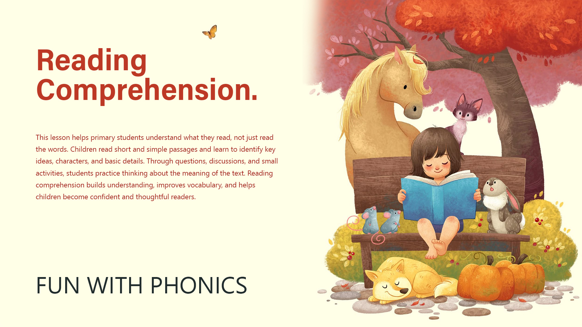 Reading Comprehension.